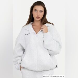 Brand Viral New Comfrt Cloud Zip Hoodie Storm Size Small Unisex